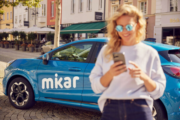 mikar Carsharing für Privatfahrer