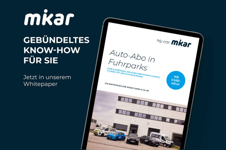 Whitepaper „Auto-Abo in Fuhrparks“