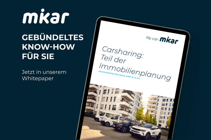 Whitepaper „Carsharing: Teil der Immobilienplanung“
