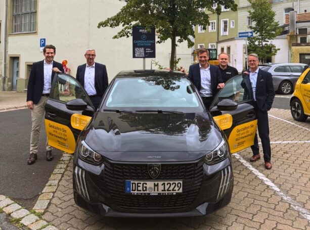 Carsharing bedarfsgerecht erweitern: Wunsiedel kombiniert 9-Sitzer und Kleinwagen
